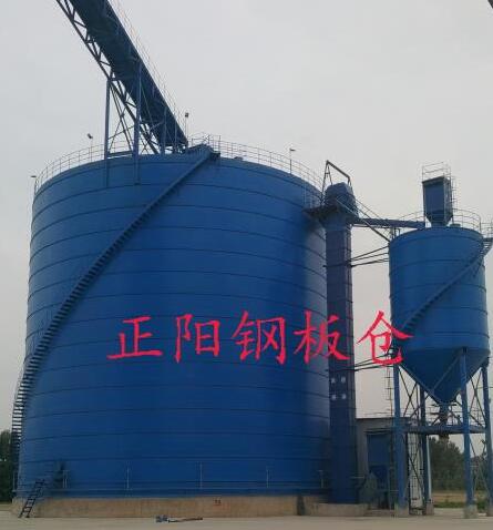 人民路街道大型矿粉钢板库